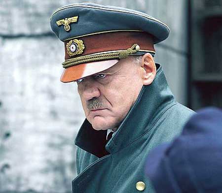 Bruno Ganz as Hitler