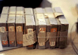 Boxes of Goebbels Diaries in Moscow