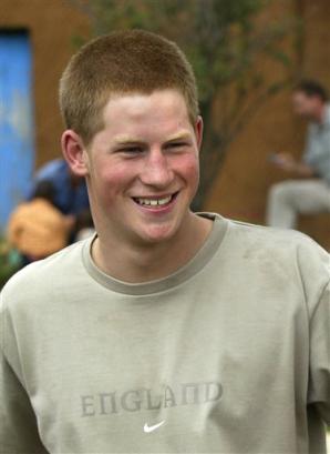 prince harry nazi uniform photo. Prince Harry in Lesotho,