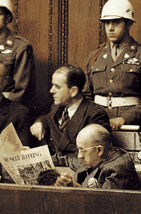 Speer at Nuremberg