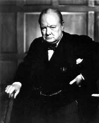 Churchill by Karsh