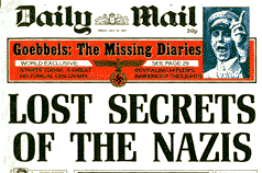 Daily Mail headline, 1992