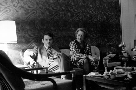 David Irving with Christa Schroeder in 1976