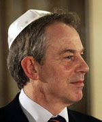 Tony Blair dresses to please his friends