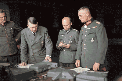 Hitler in conference