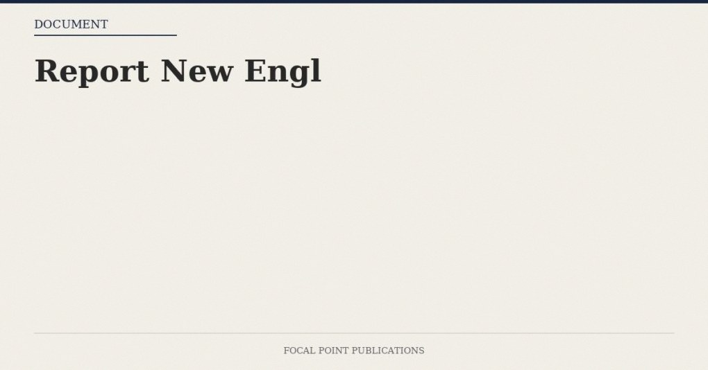 Report New Engl