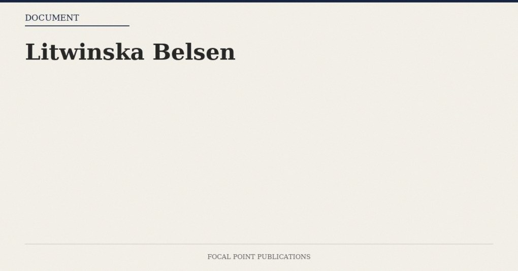 Litwinska Belsen