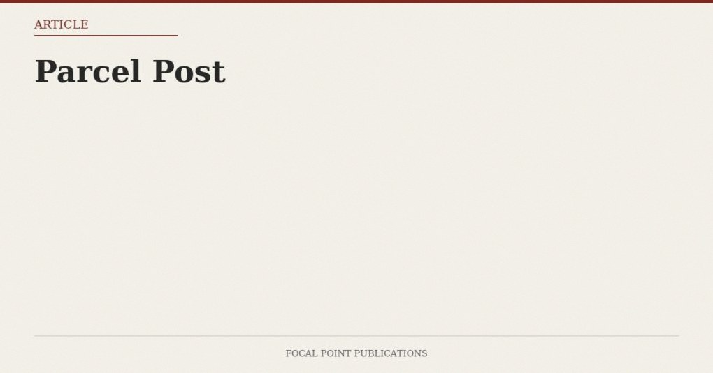 Parcel Post