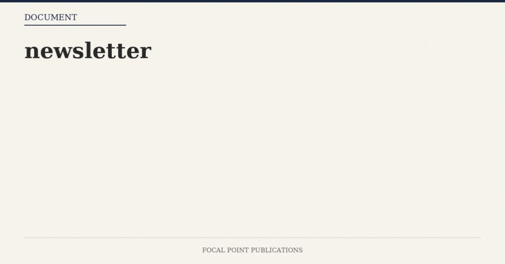 newsletter