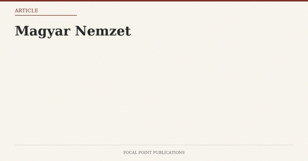 Magyar Nemzet
