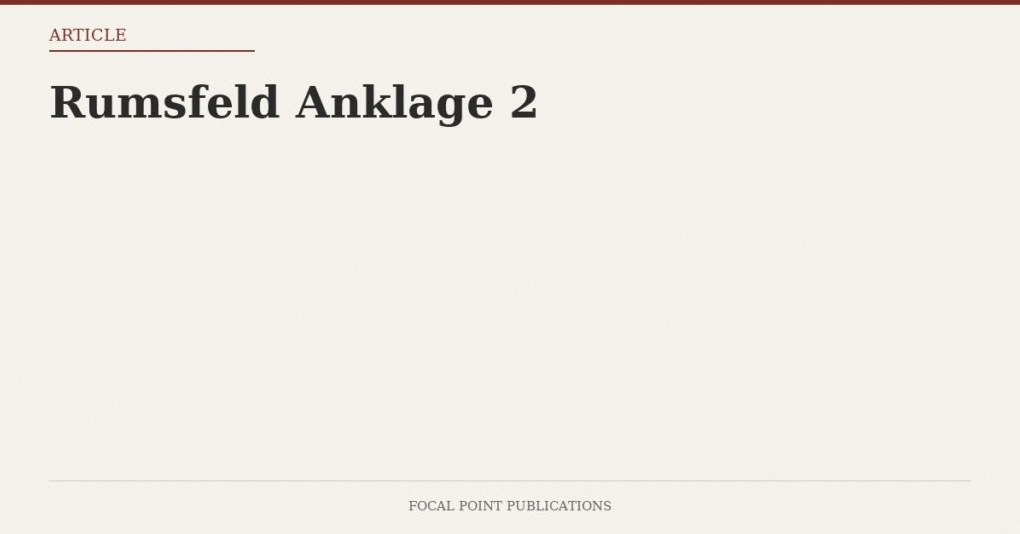 Rumsfeld Anklage 2