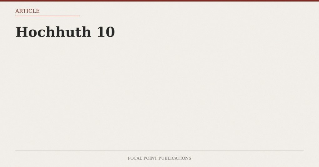 Hochhuth 10