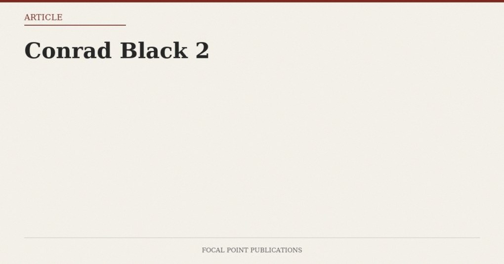 Conrad Black 2