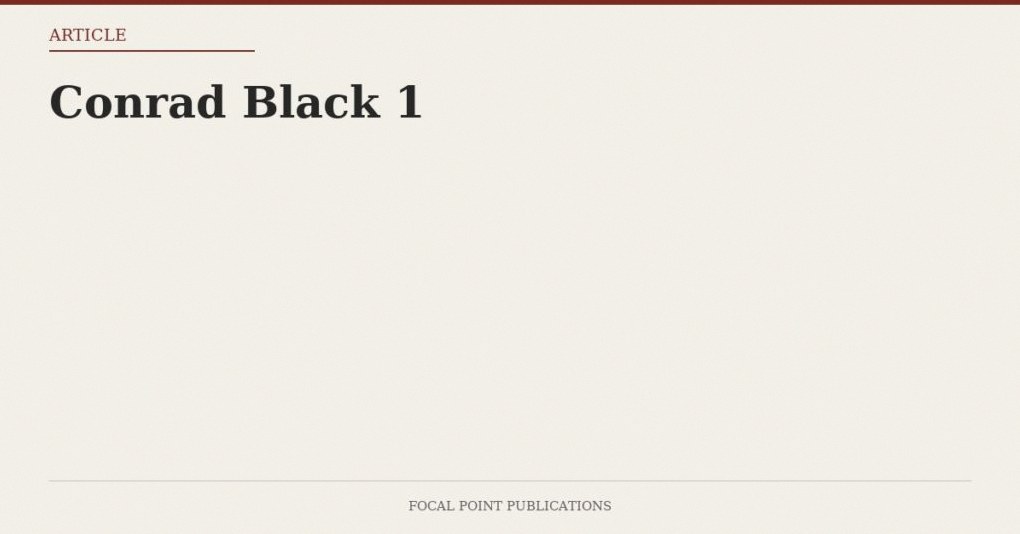 Conrad Black 1