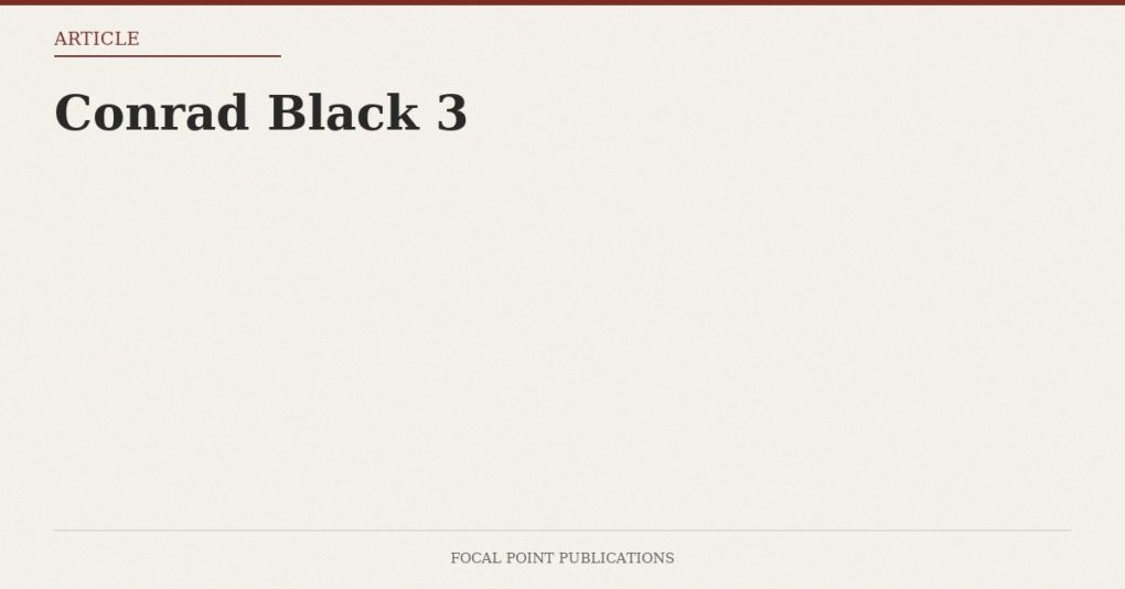 Conrad Black 3
