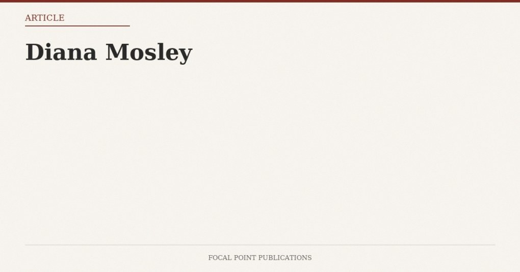 Diana Mosley