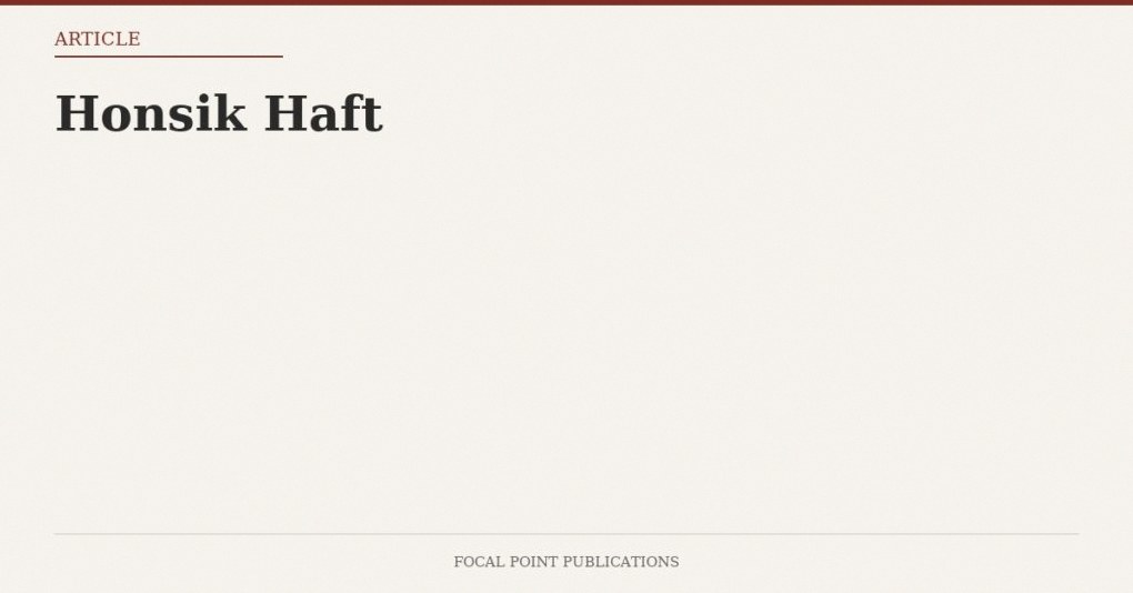 Honsik Haft