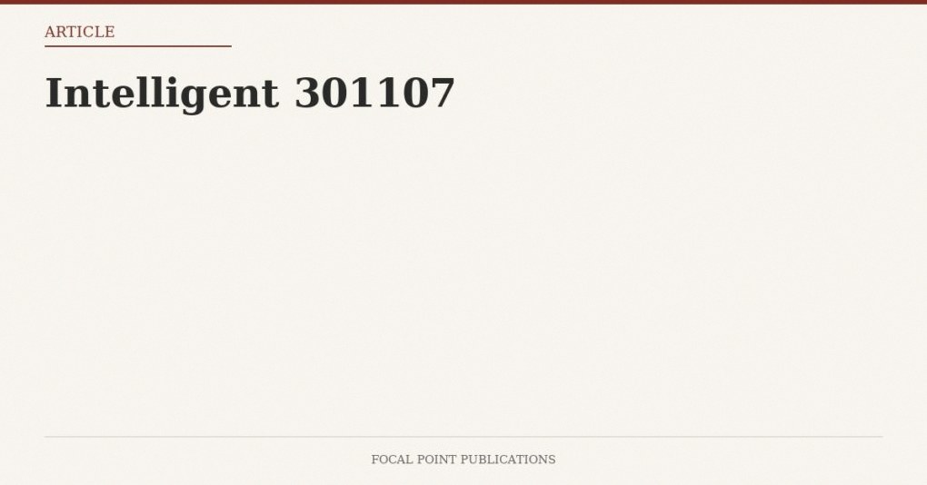 Intelligent 301107