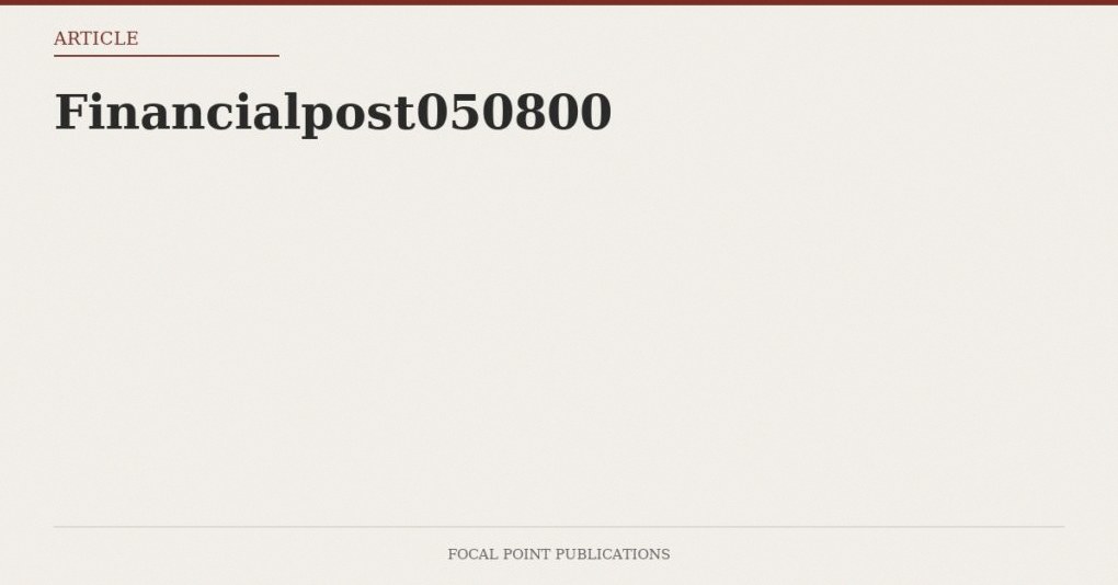 Financialpost050800
