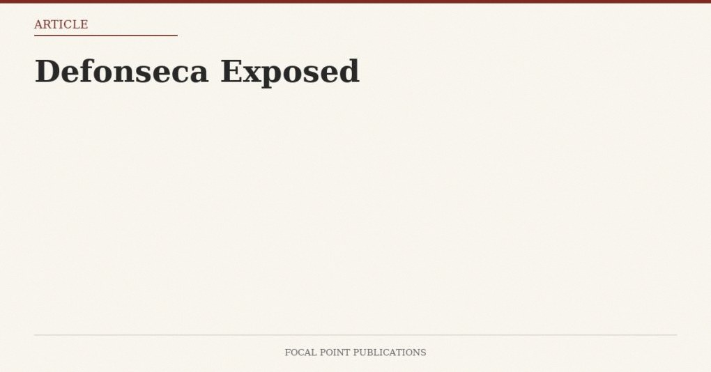 Defonseca Exposed