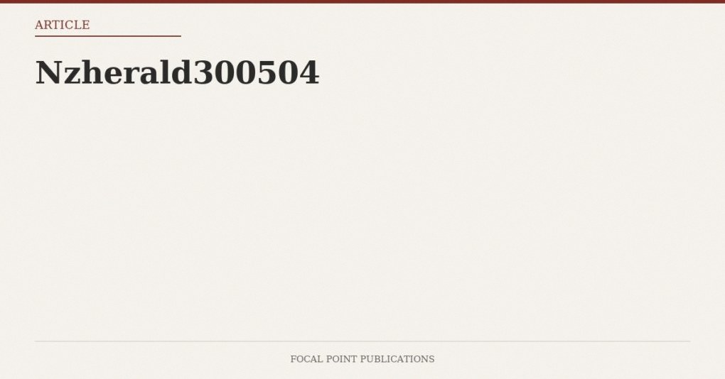 Nzherald300504