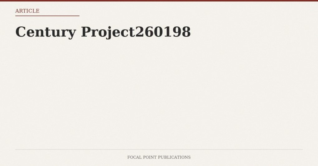 Century Project260198