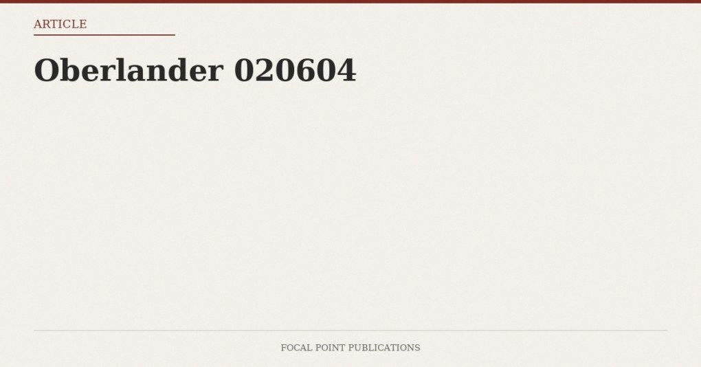 Oberlander 020604