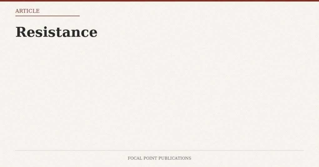 Resistance