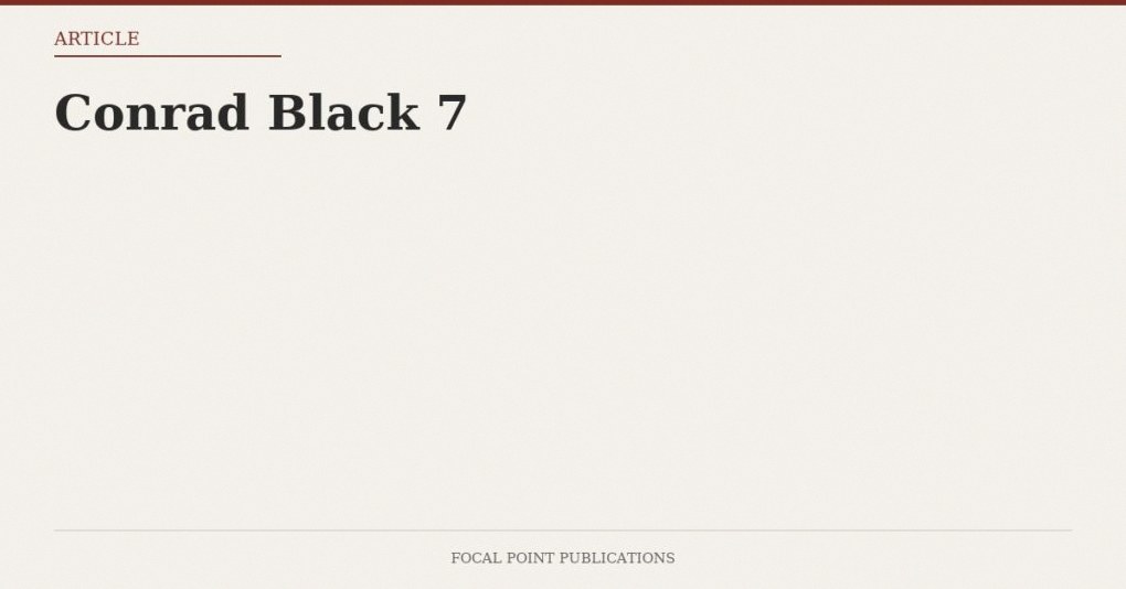 Conrad Black 7