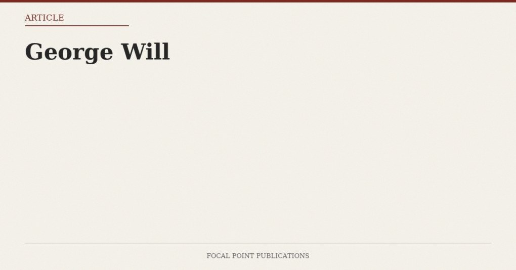 George Will
