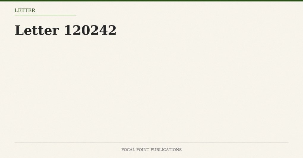 Letter 120242