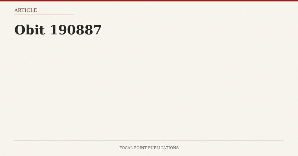 Obit 190887