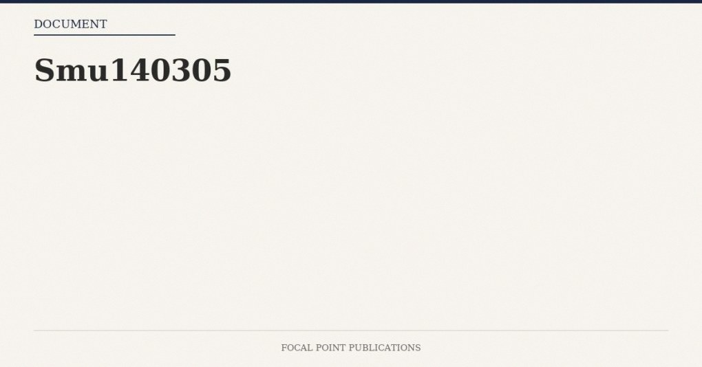 Smu140305