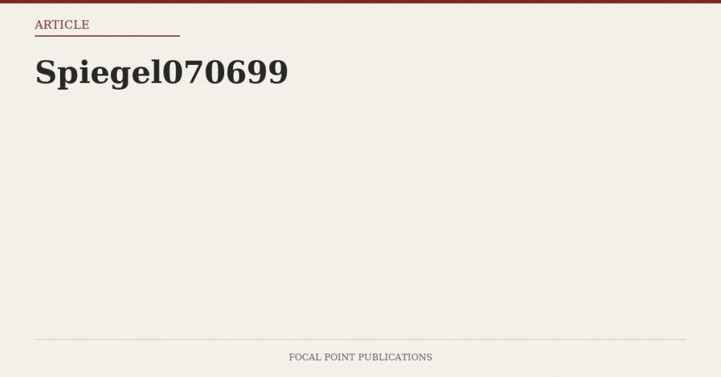 Spiegel070699