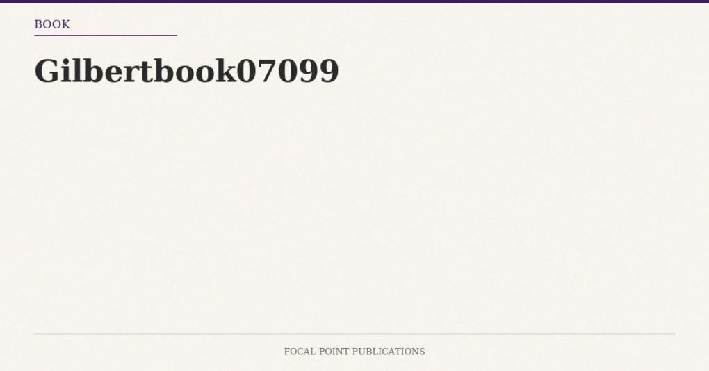 Gilbertbook07099