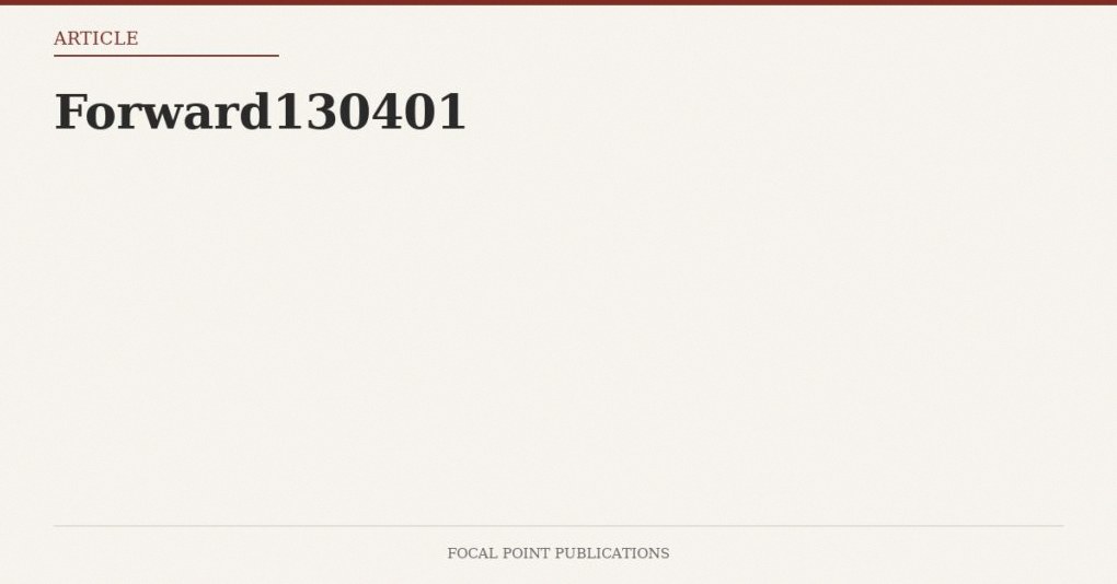 Forward130401
