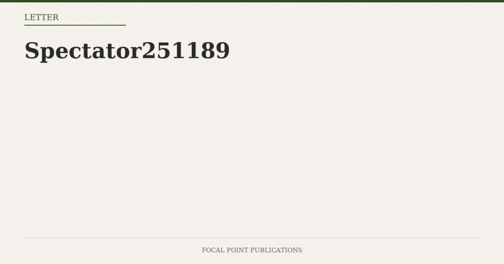Spectator251189