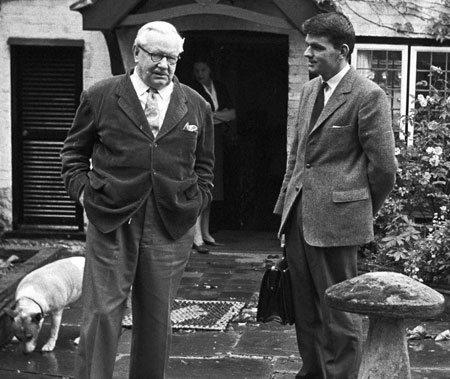 David Irving with Sir Arthur Harris, March 1962