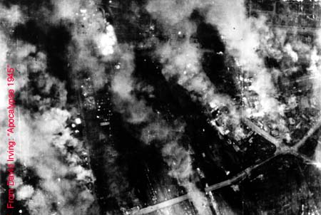 American bombers over Dresden