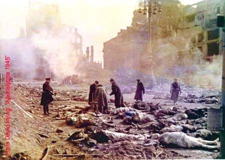 Open air cremation in the Altmarkt