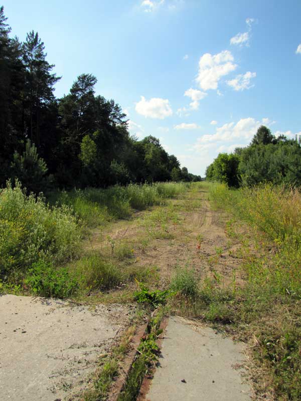Railway line at Treblinka